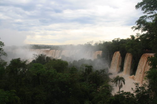 De watervallen van Iguazú vanaf de Argentijnse kant