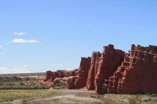 Los Castillos in Quebrada de las Conchas