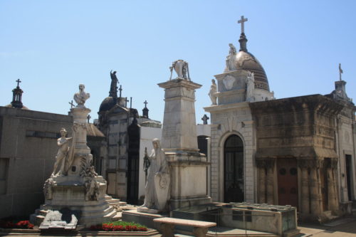 Cementerio de la Recoleta in Buenos Aires, Argentië