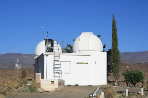 Zonnetelescoop van observatorium CESCO