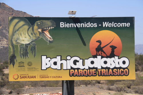 Bienvenidos en Parque Triásico Ischigualasto